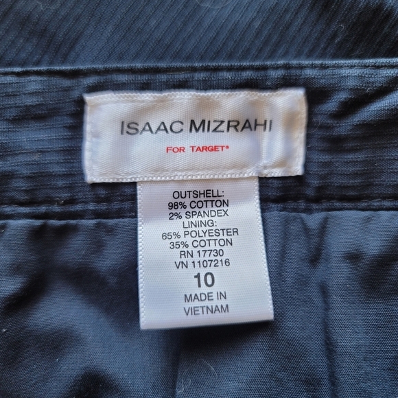 Isaac Mizrahi For Target Skirt Womens Size 10 Black Lined - Picture 5 of 5